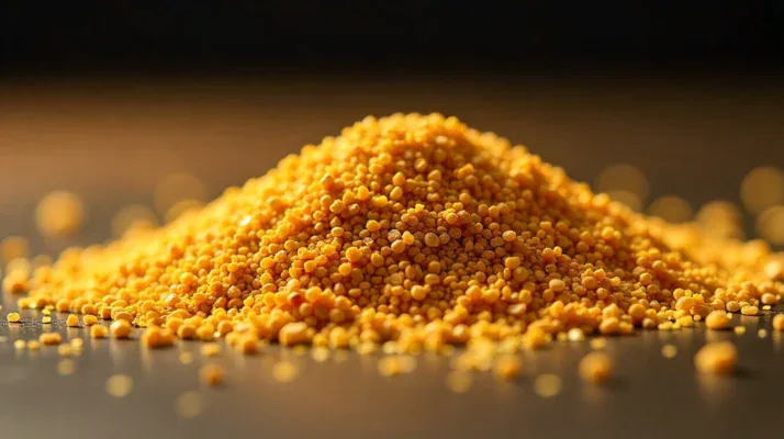 Emas granule adalah