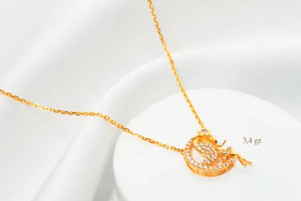 kalung emas cantik terbaru