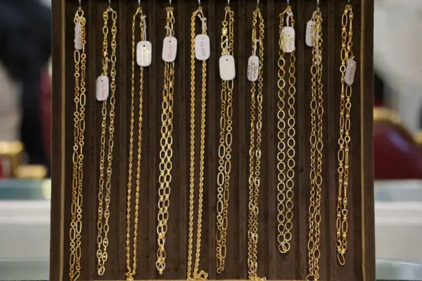 harga kalung emas 1 gram 22K