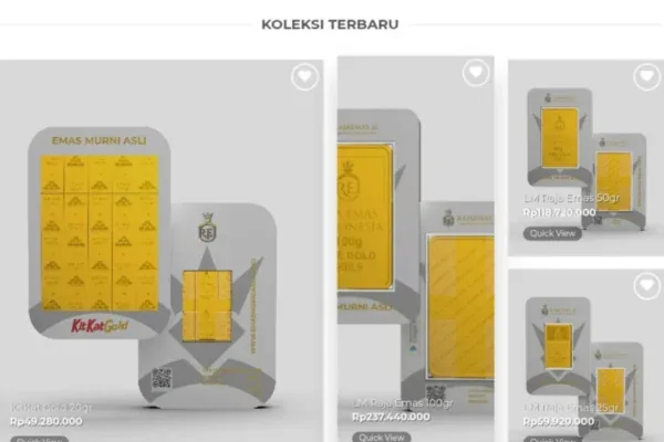 cara beli emas online