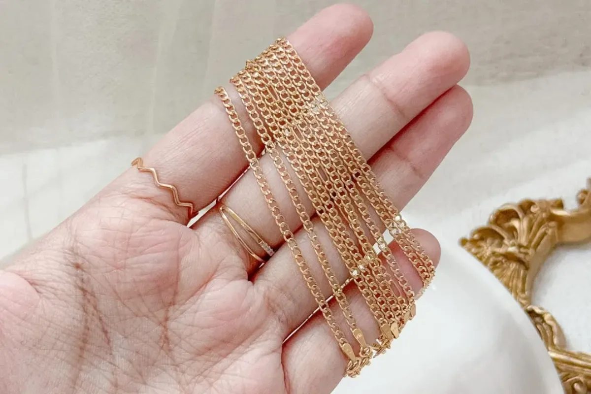 Aneka gelang rantai mini