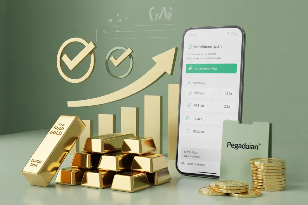 Cara Cicil Emas Pegadaian, Strategi Investasi Tanpa Modal Banyak