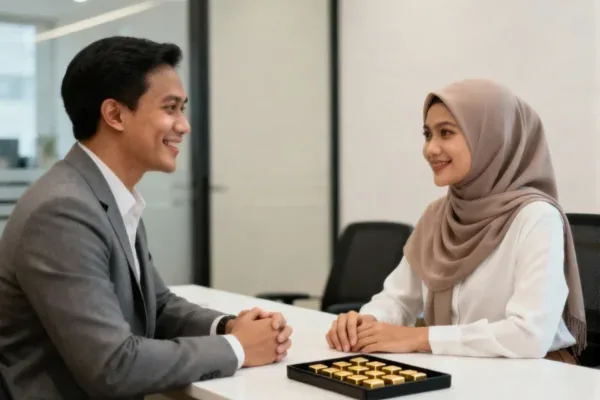 cara gadai emas di Pegadaian konvensional