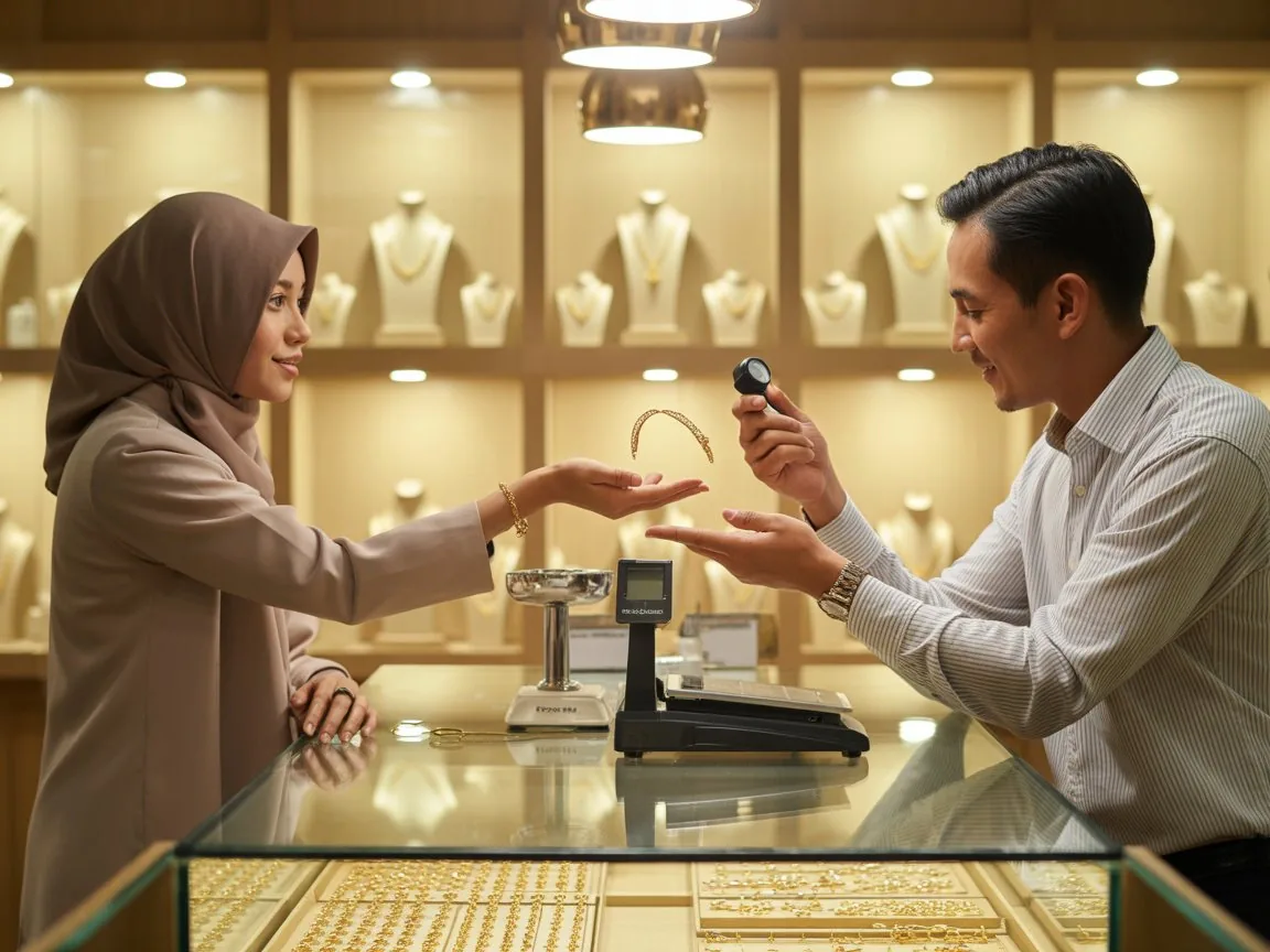 Potongan jual emas tanpa surat