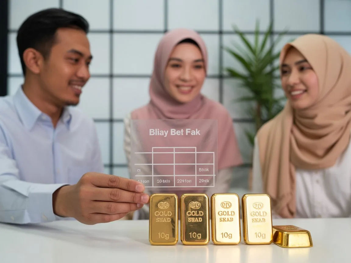 berapa biaya cetak fisik emas di Pegadaian
