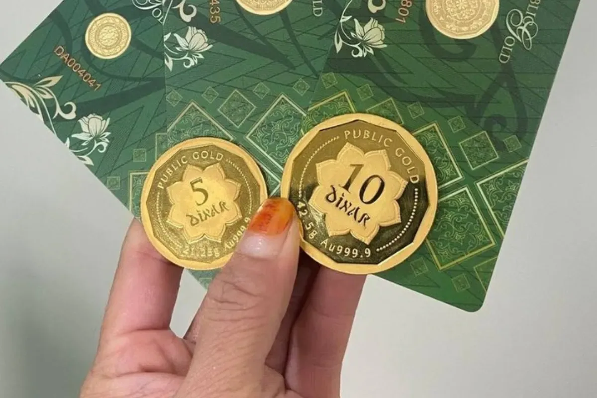 perbedaan emas dinar dan dirham