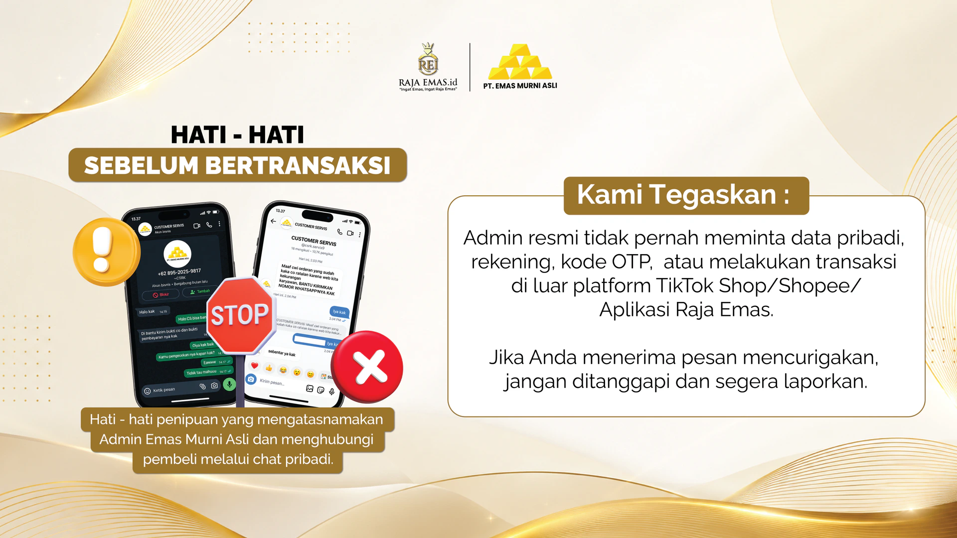 Promosi Emas Murni Asli