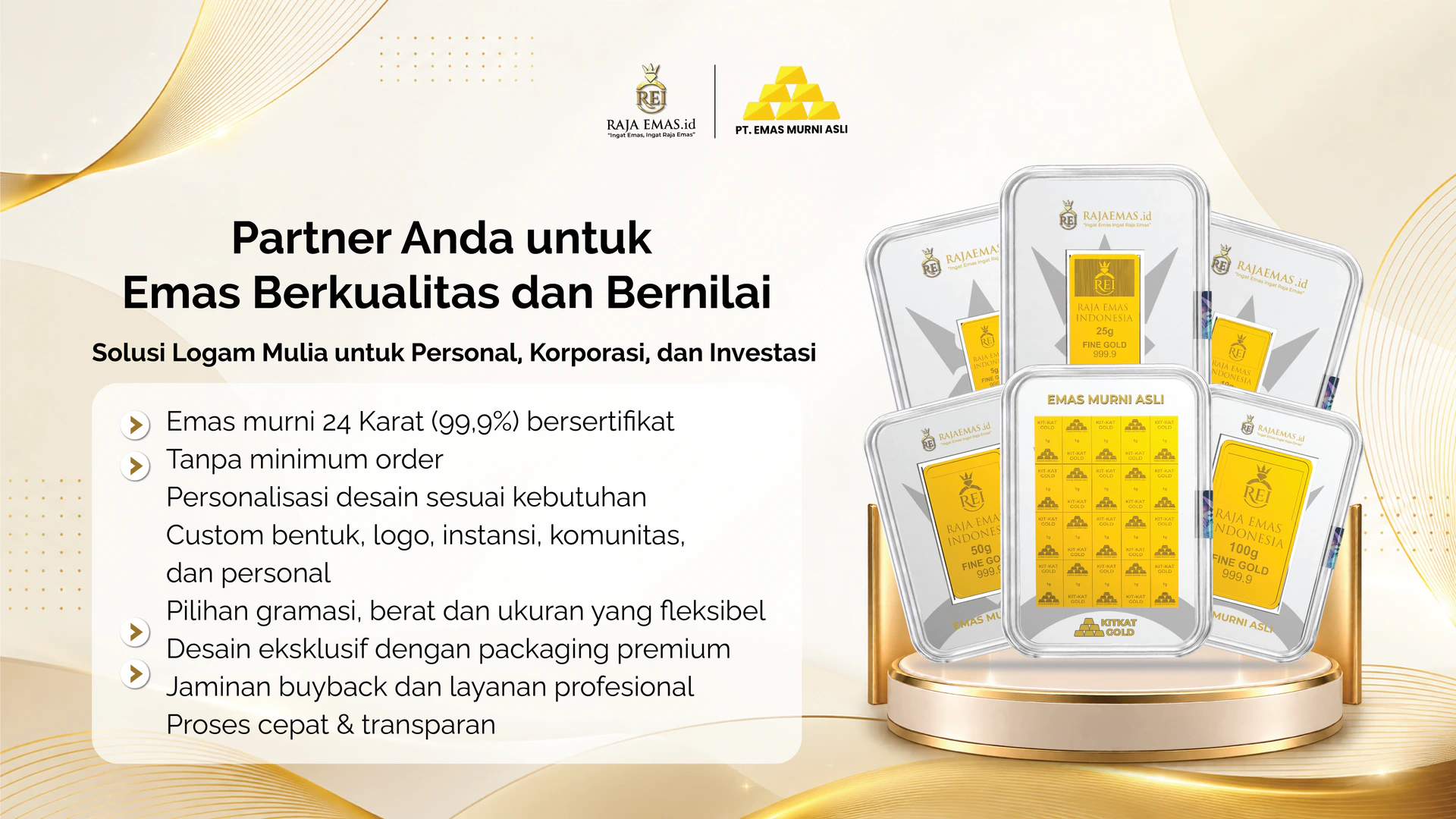 Promosi Emas Murni Asli