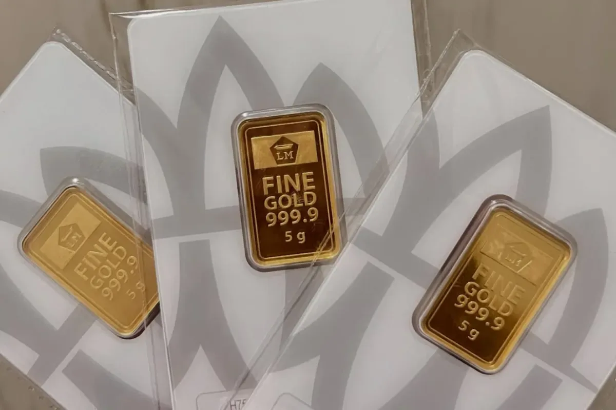 suvenir emas 1 gram